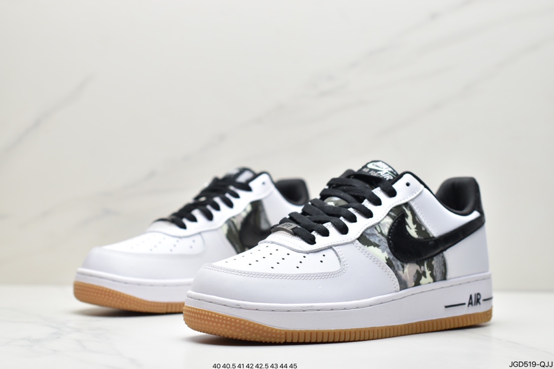 180 耐克Nike Air Force 1 ’07 LV8 “迷彩生胶” 设计CZ7891-100