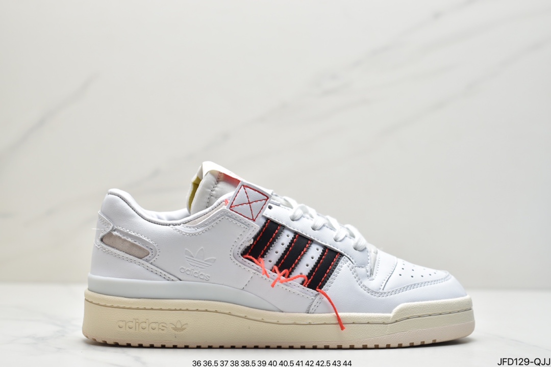 170 adidas originals Forum 84 LoW 魔术贴低帮百搭潮流休闲运动板鞋GX3659