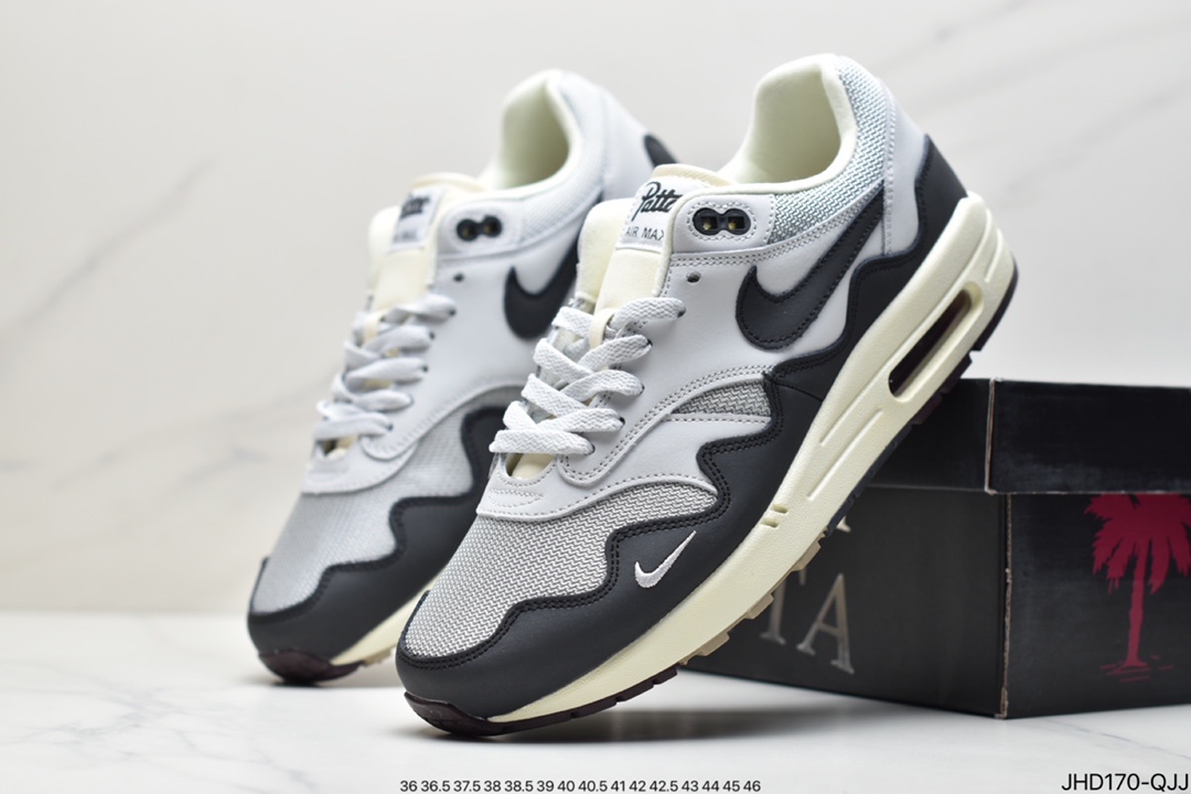 190 Patta x Nike Air Max 1“Monarch”复古休闲跑步鞋 DH1348-002