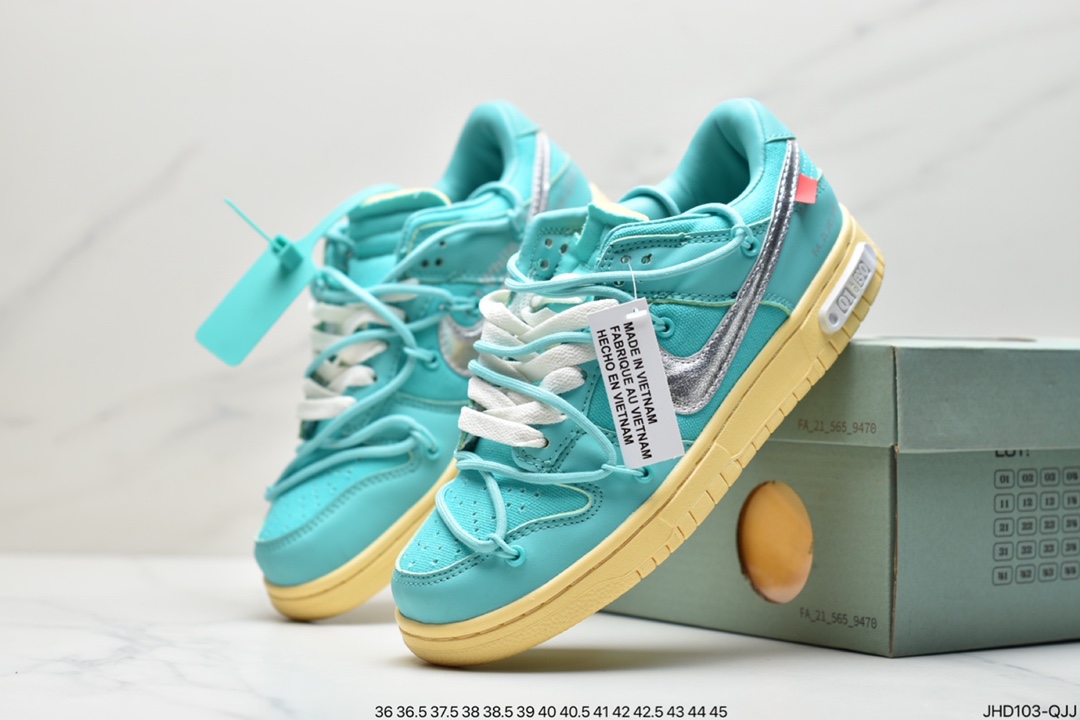 190 Off-White x NIKE SB Dunk Low”The 50”OW联名50色 DM1602-127