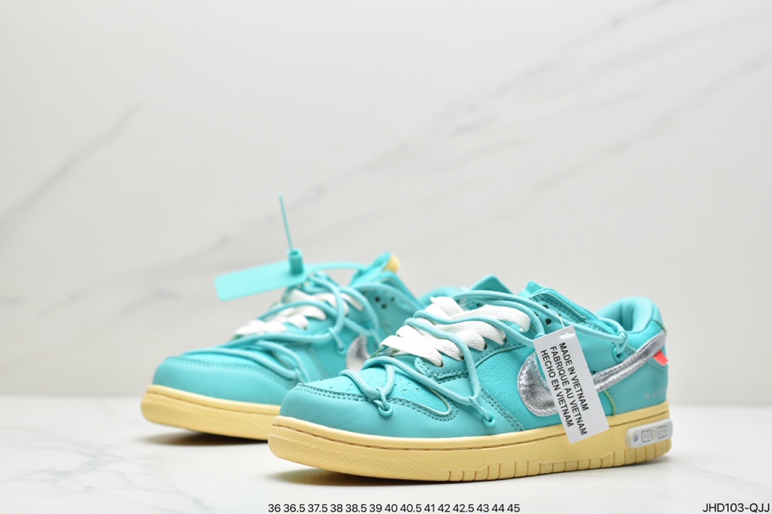190 Off-White x NIKE SB Dunk Low”The 50”OW联名50色 DM1602-127