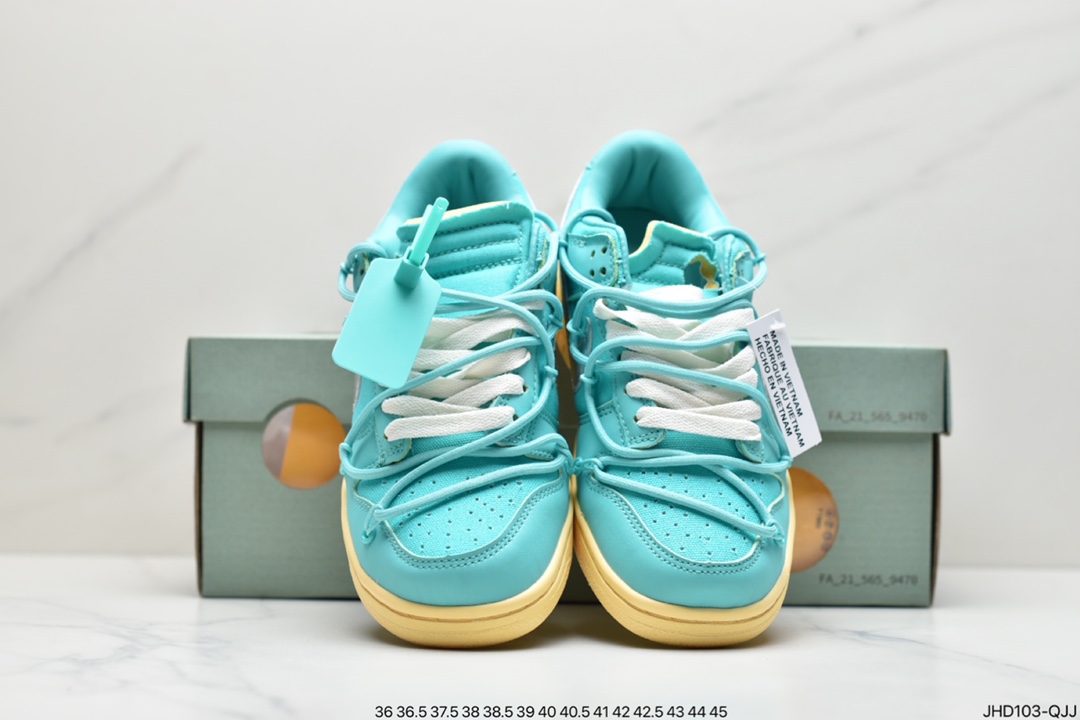 190 Off-White x NIKE SB Dunk Low”The 50”OW联名50色 DM1602-127