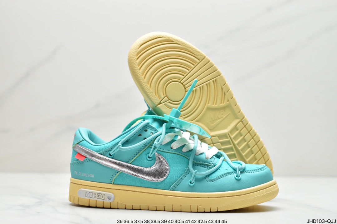 190 Off-White x NIKE SB Dunk Low”The 50”OW联名50色 DM1602-127