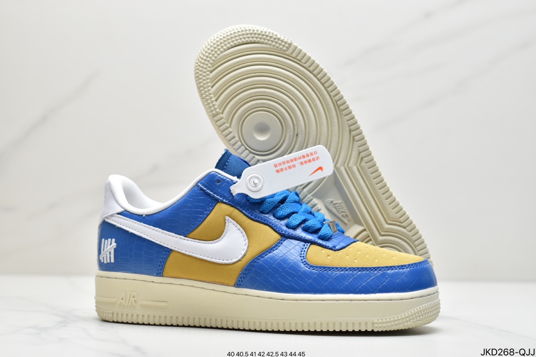 160 耐克Undefeated x Nike Air Force 1 Low SP 五道杠联名DM8461-001