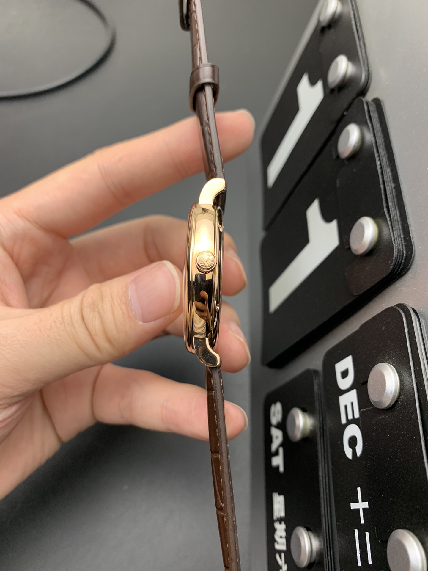 IWC 玫瑰金波涛