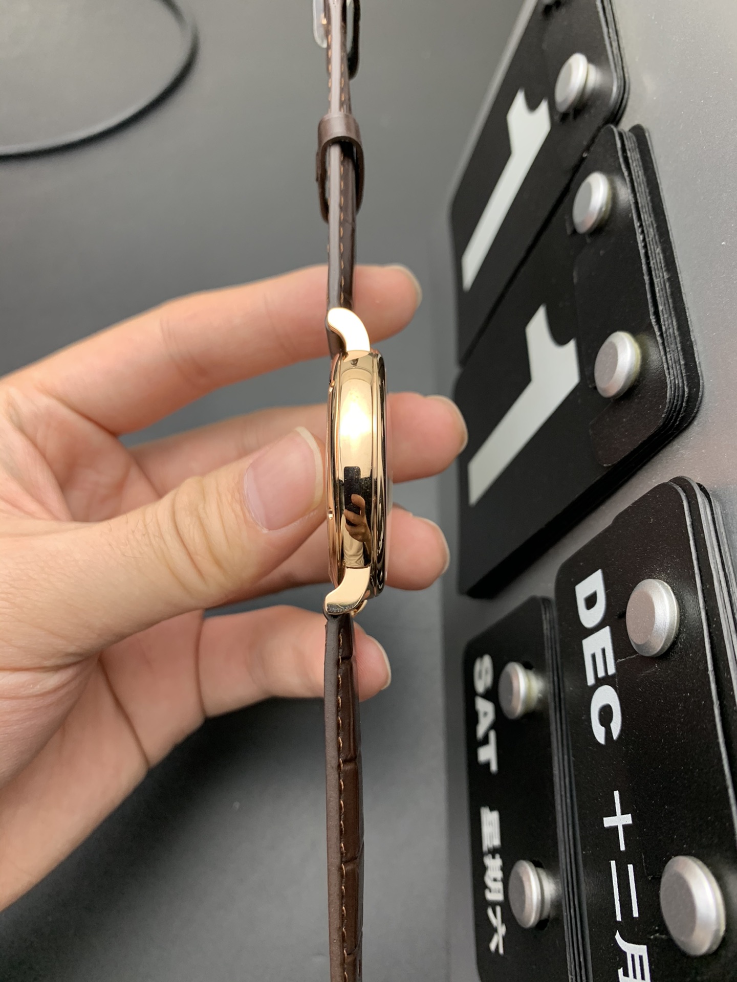 IWC 玫瑰金波涛