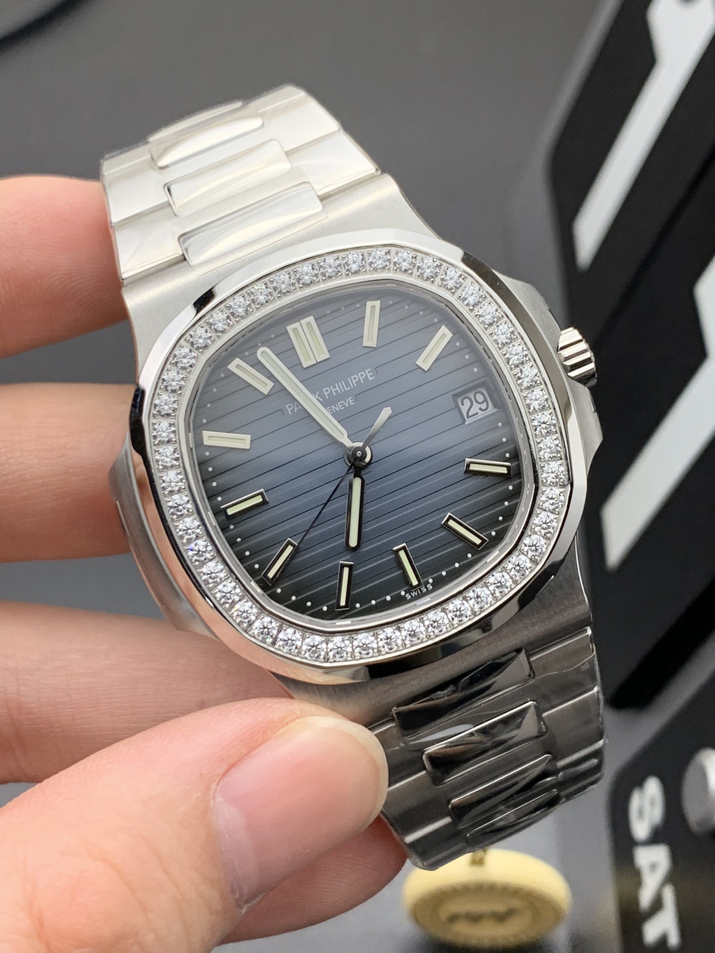 Patek Philippe PPF 钻圈鹦鹉螺