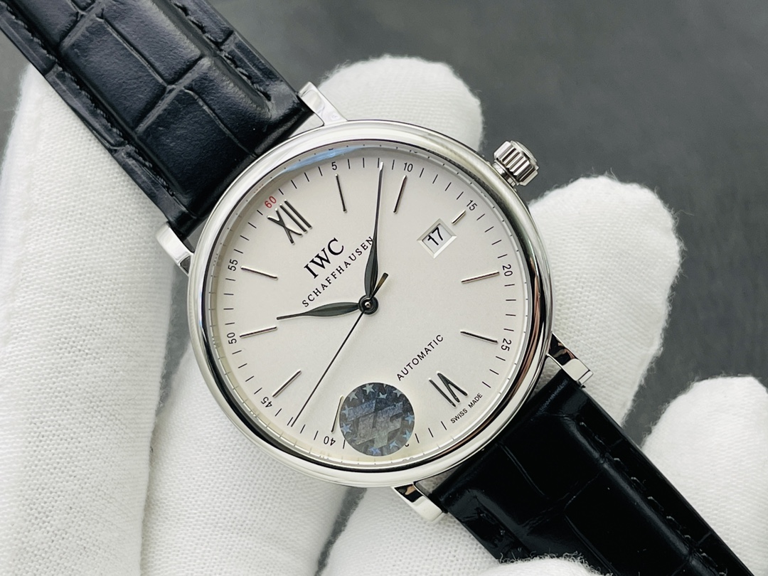 ¡El reloj para hombre IWC Wavefino más resistente de ZF! ¡El reloj de estilo formal simple, elegante y elegan…