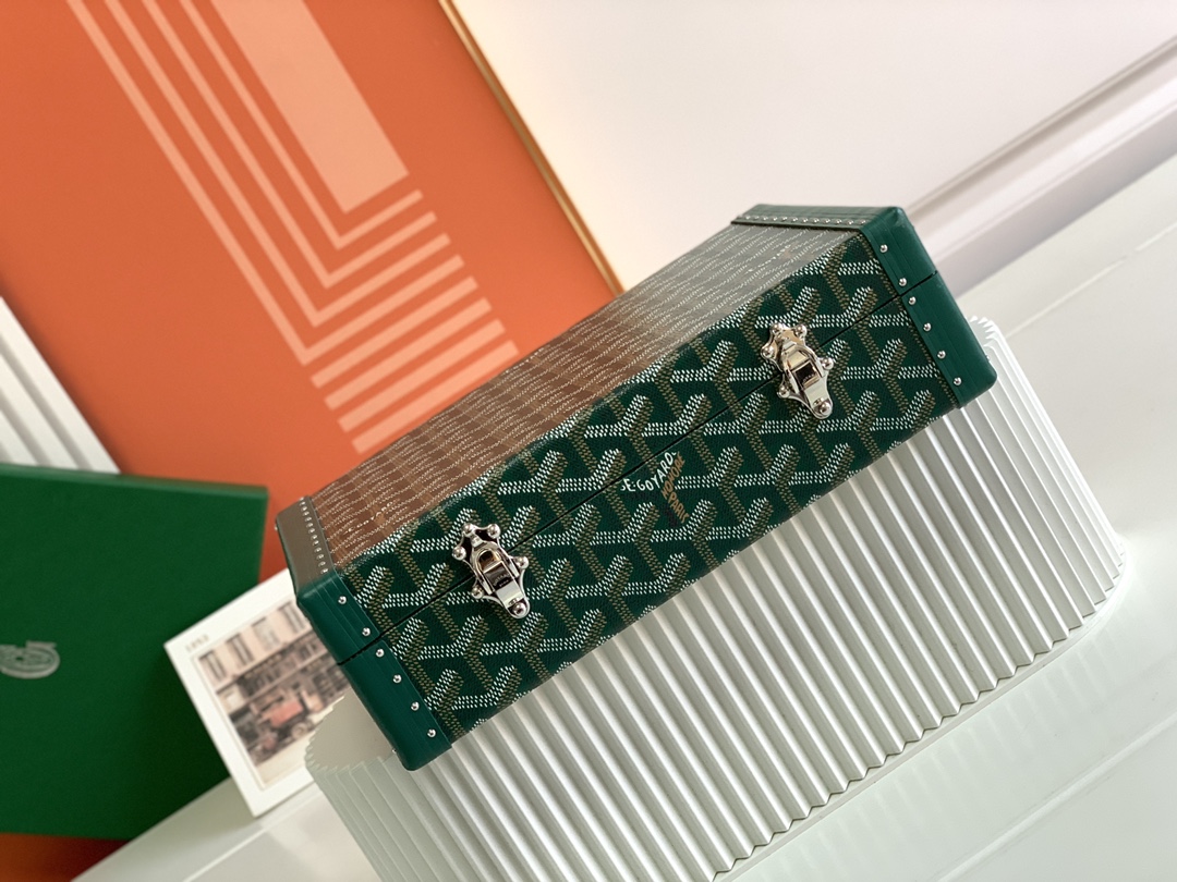 Goyard Trunk Collection Jewelry Box Hard Trunk Custom