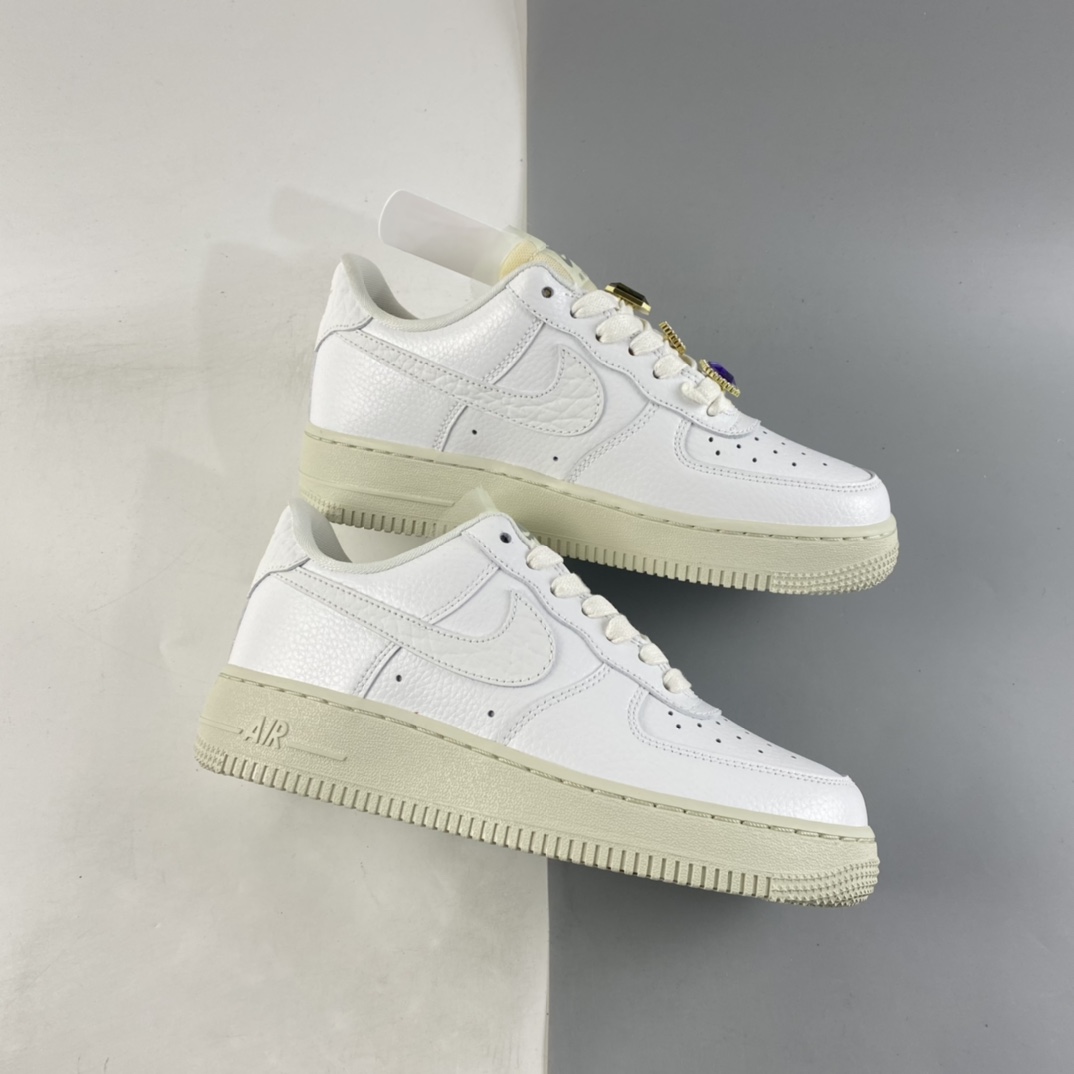 P200  NIKE Air Force 1’07 Low ”Bling” 镶钻装饰 空军一号低帮休闲板鞋 DN5463-100