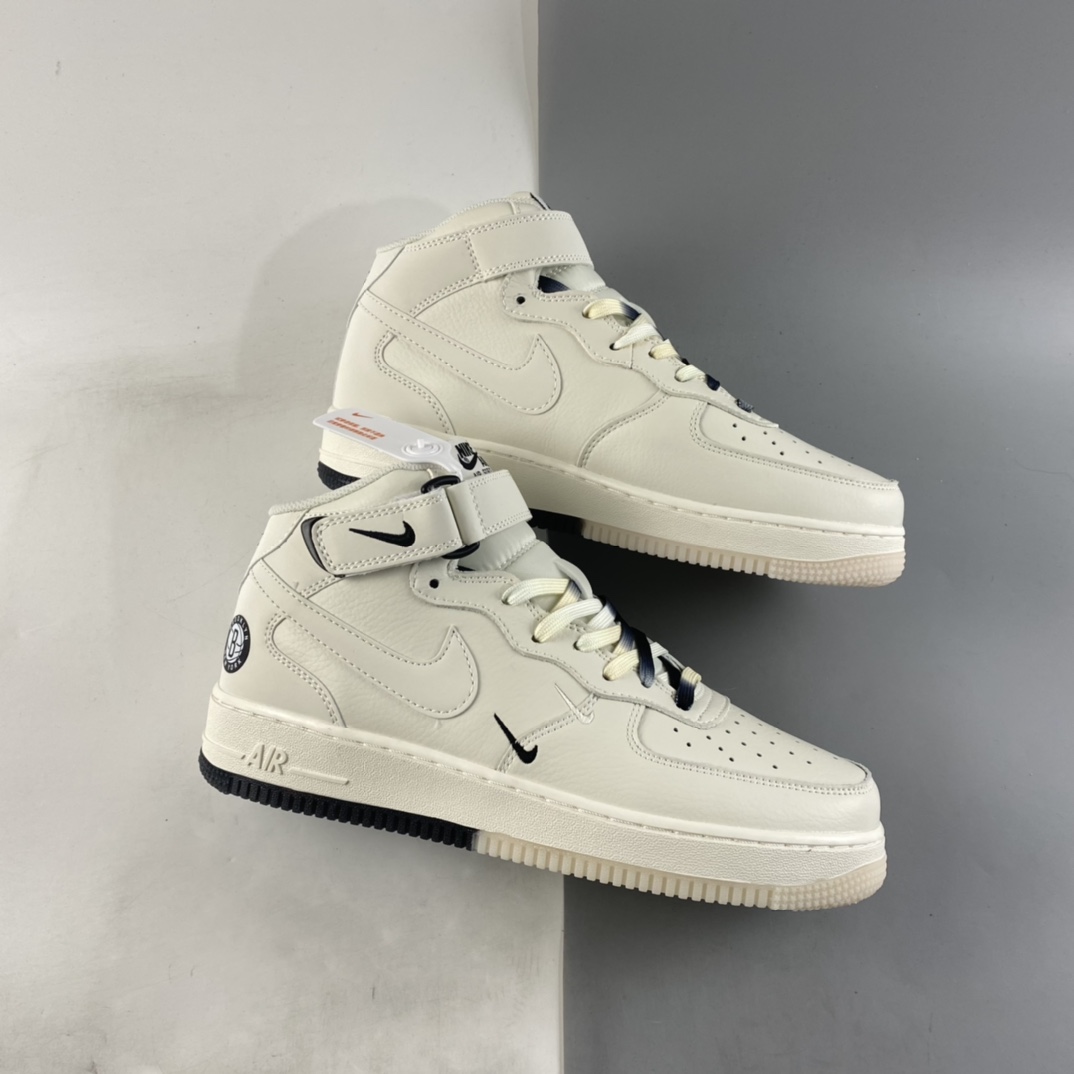 P280 NIKE Air Force 1’07 Mid ”米黑白” 空军一号中帮休闲板鞋 NT2969-013-莆田鞋,莆田鞋货源,高仿鞋,高仿鞋货源,安福档口,莆田高仿鞋,莆田鞋批发,高仿鞋批发,莆田高仿运动鞋,高仿运动鞋,莆田运动鞋 P280 NIKE Air Force 1’07 Mid ”米黑白” 空军一号中帮休闲板鞋 NT2969-013