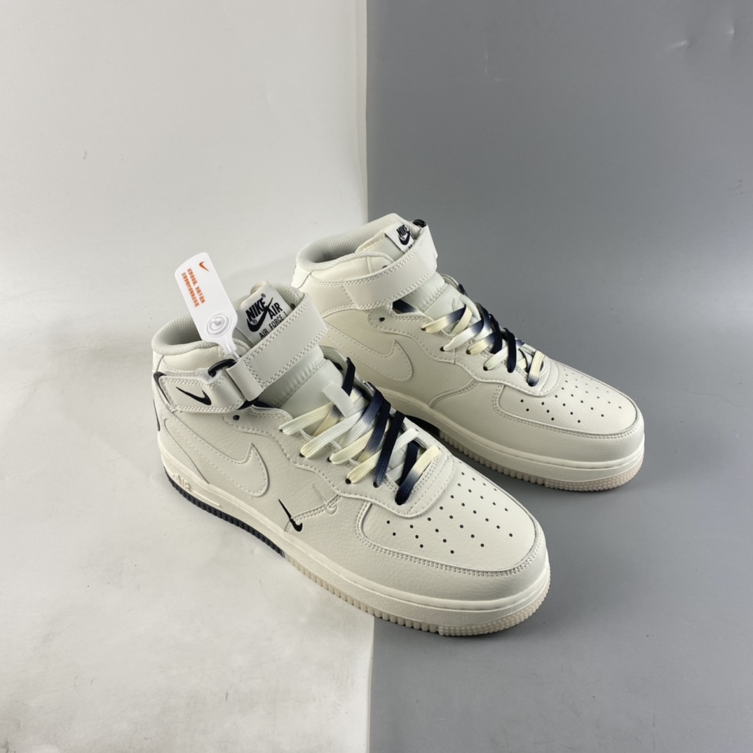 P280 NIKE Air Force 1’07 Mid ”米黑白” 空军一号中帮休闲板鞋 NT2969-013-莆田鞋,莆田鞋货源,高仿鞋,高仿鞋货源,安福档口,莆田高仿鞋,莆田鞋批发,高仿鞋批发,莆田高仿运动鞋,高仿运动鞋,莆田运动鞋 P280 NIKE Air Force 1’07 Mid ”米黑白” 空军一号中帮休闲板鞋 NT2969-013