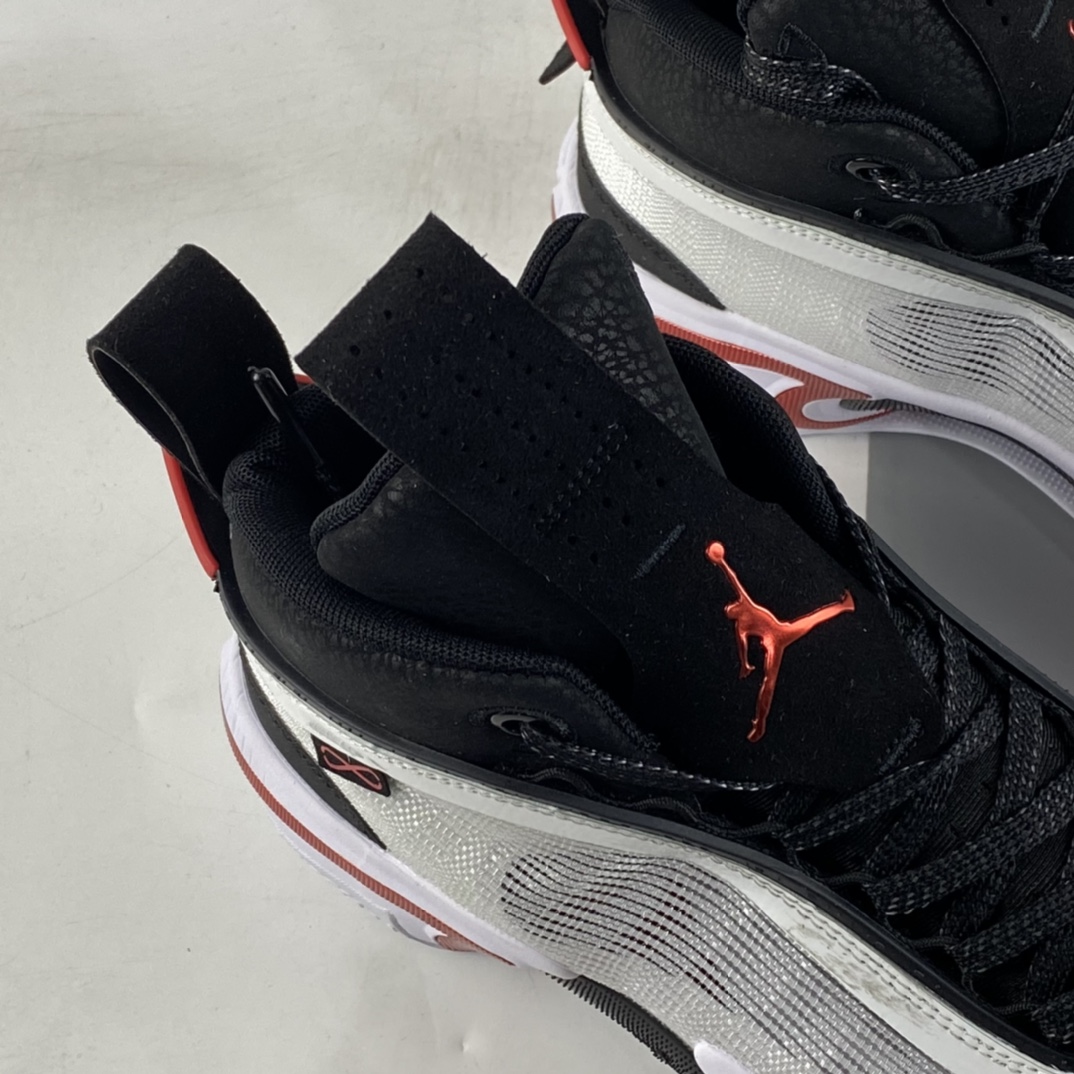 P260  Air Jordan XXXV Sp-Tp PF LRAJ36 乔36代 白黑红配色  DA9053-100