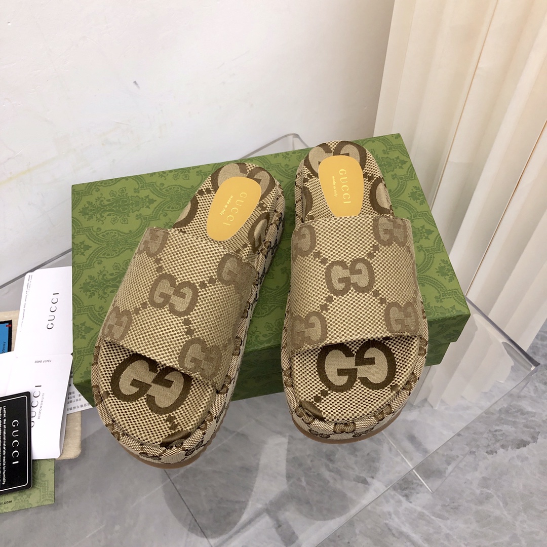 Gucci/Summer最新限量厚底