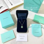 Tiffany&Co. Jewelry Necklaces & Pendants Green 925 Silver