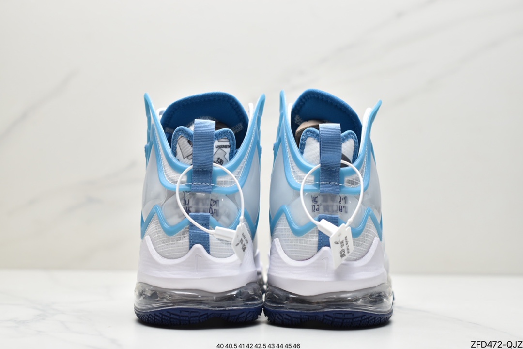 280 NIKE LeBron 19 银灰詹姆斯总冠军战靴 DC9342-100