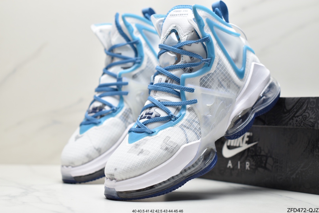 280 NIKE LeBron 19 银灰詹姆斯总冠军战靴 DC9342-100