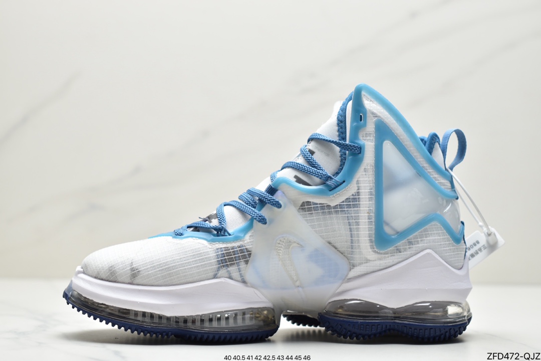 280 NIKE LeBron 19 银灰詹姆斯总冠军战靴 DC9342-100