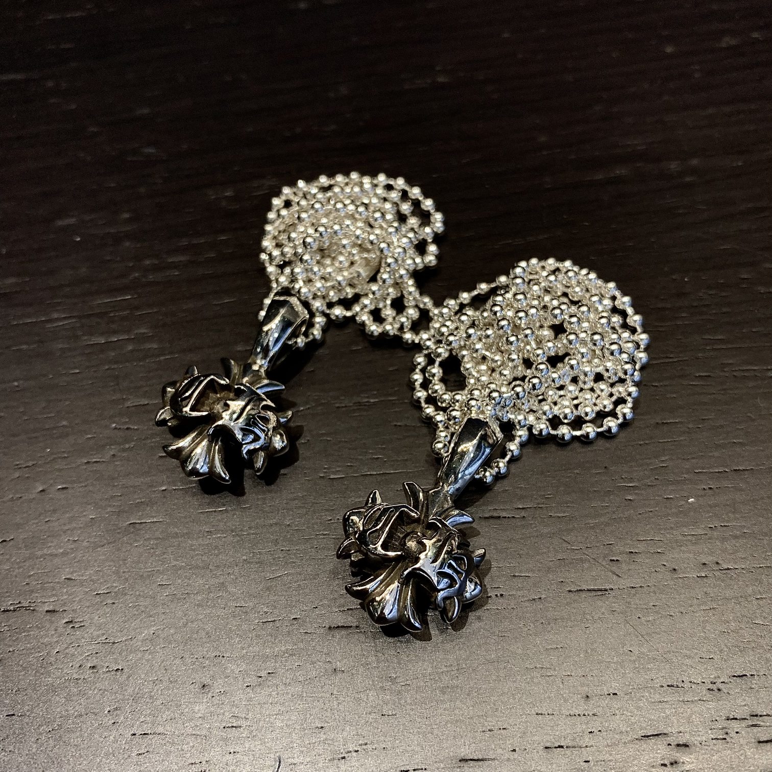 Chrome Hearts 𝐂𝐡𝐫𝐨𝐦𝐞 𝐡𝐞𝐚𝐫𝐭𝐬 克罗心CH十字项链