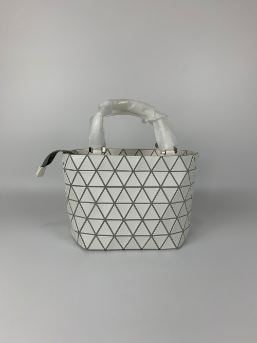 Issey Miyake Crystal Geometric Tote Bag, Shoulder Crossbody Bag - White 1 Issey Miyake Crystal Geometric Tote Bag, Shoulder Crossbody Bag - White
