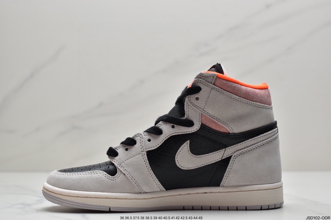 200 头层 原装级别 Air Jordan 1 High OG Wmns“Silver Toe CD0461-001