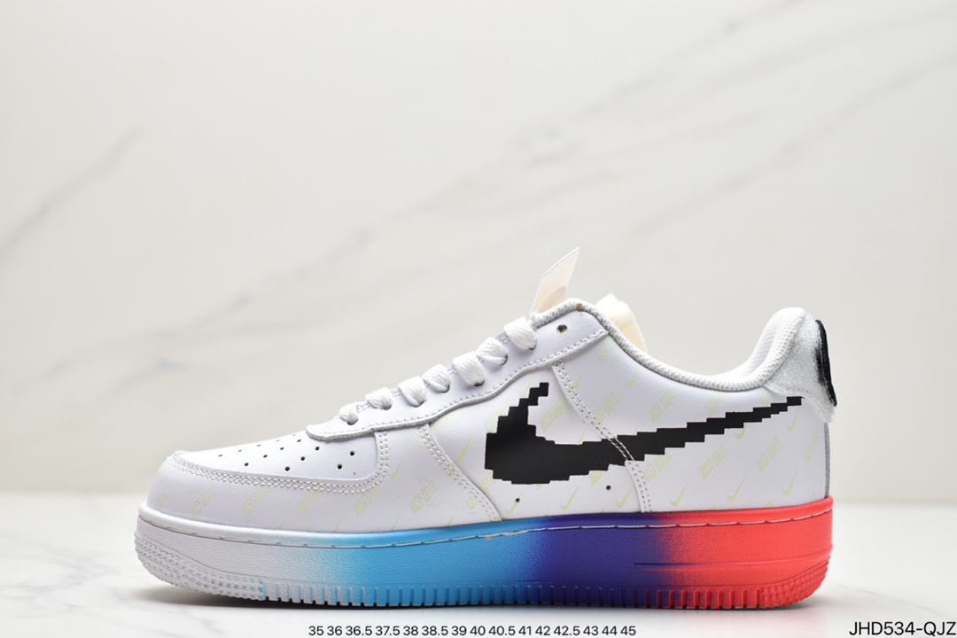 190  NIKE  Force 1 空军一号 电玩英雄联盟皮肤休闲板鞋 318155-113
