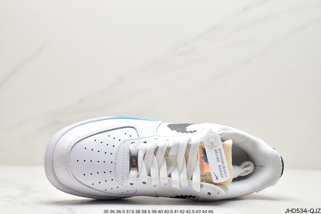 190  NIKE  Force 1 空军一号 电玩英雄联盟皮肤休闲板鞋 318155-113
