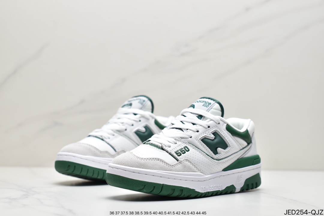 150 New Balance BB550系列经典复古低帮休闲运动篮球板鞋BB550WA1