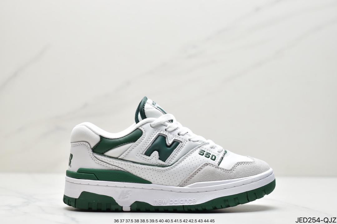 150 New Balance BB550系列经典复古低帮休闲运动篮球板鞋BB550WA1