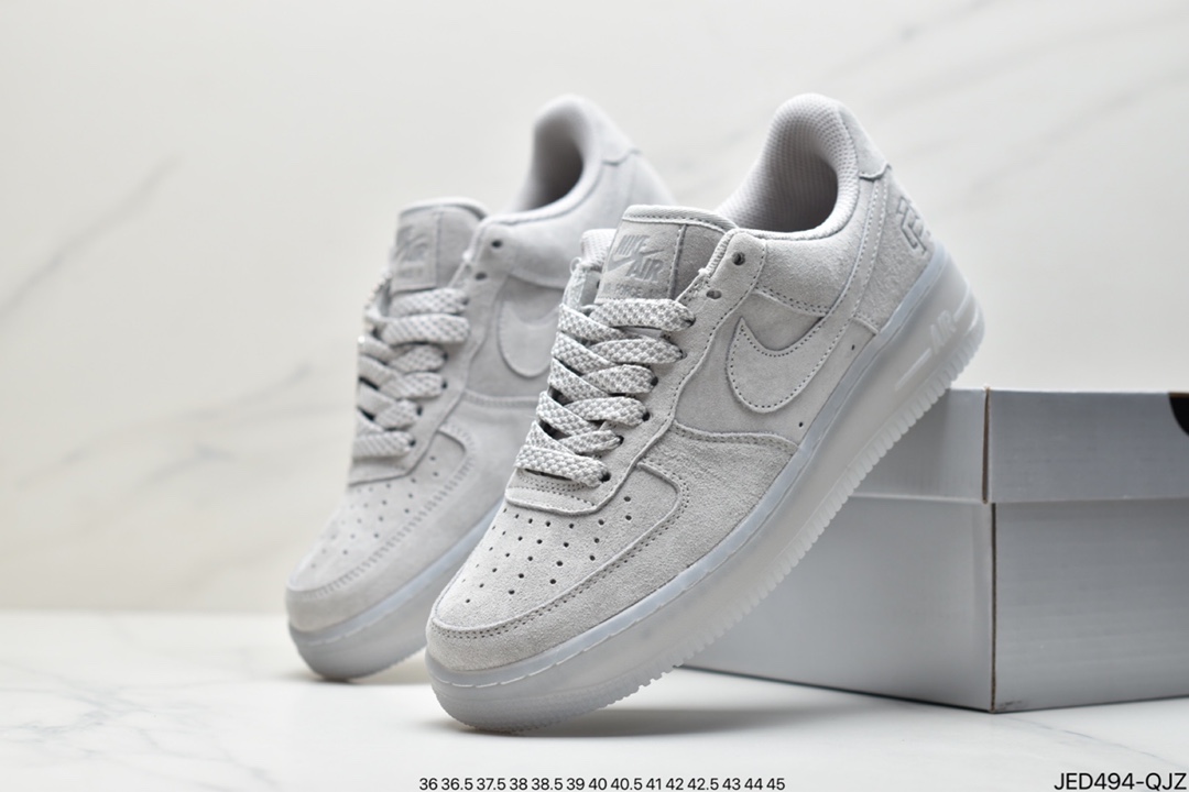 150 空军卫冕冠军联名款 Nike Air Force1 Mid x Reigning Champ 空军一号低帮运动休闲板鞋 AA1117-118