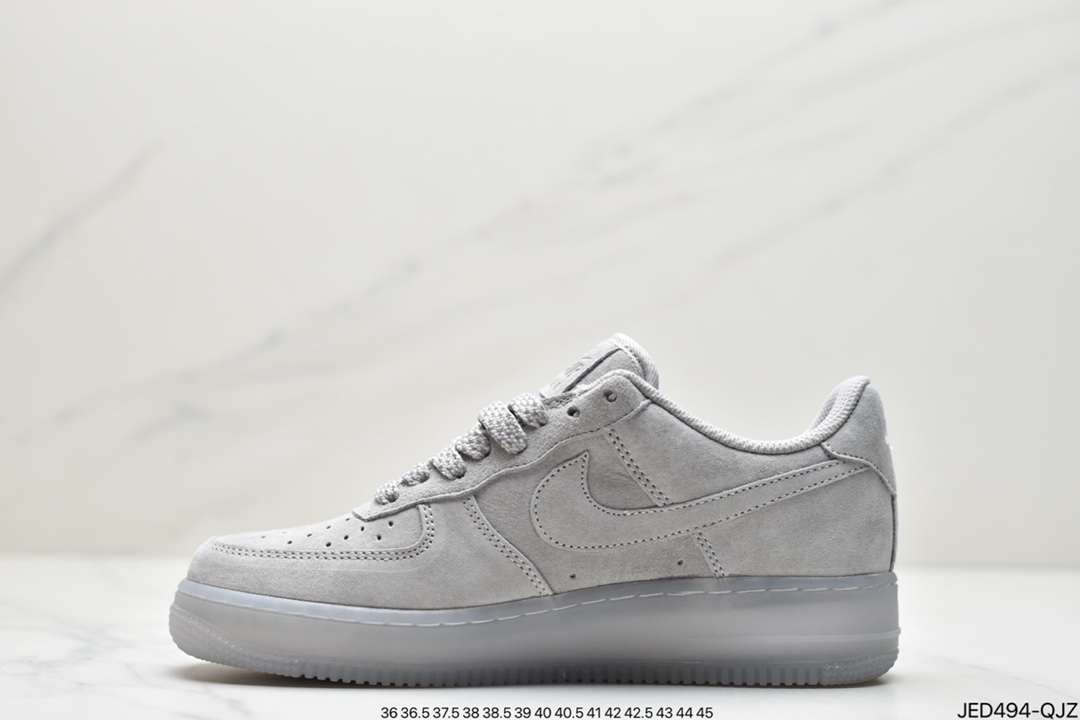 150 空军卫冕冠军联名款 Nike Air Force1 Mid x Reigning Champ 空军一号低帮运动休闲板鞋 AA1117-118