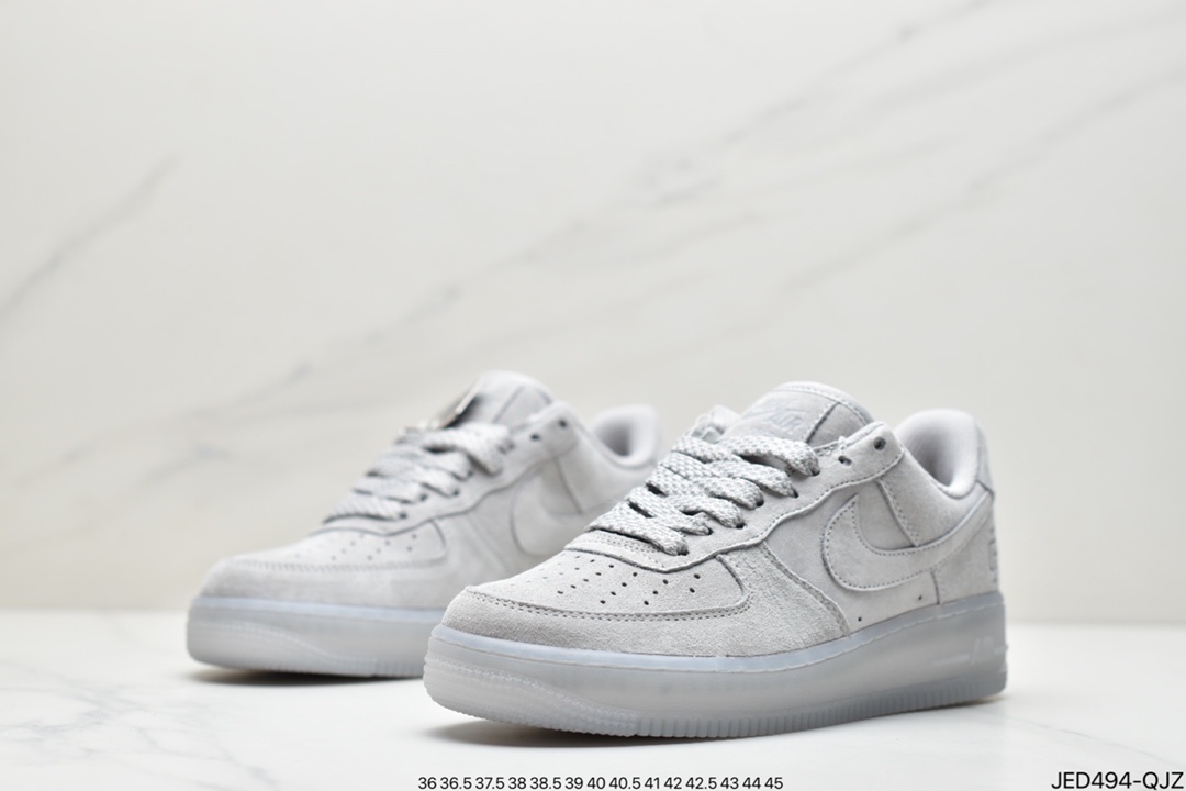 150 空军卫冕冠军联名款 Nike Air Force1 Mid x Reigning Champ 空军一号低帮运动休闲板鞋 AA1117-118