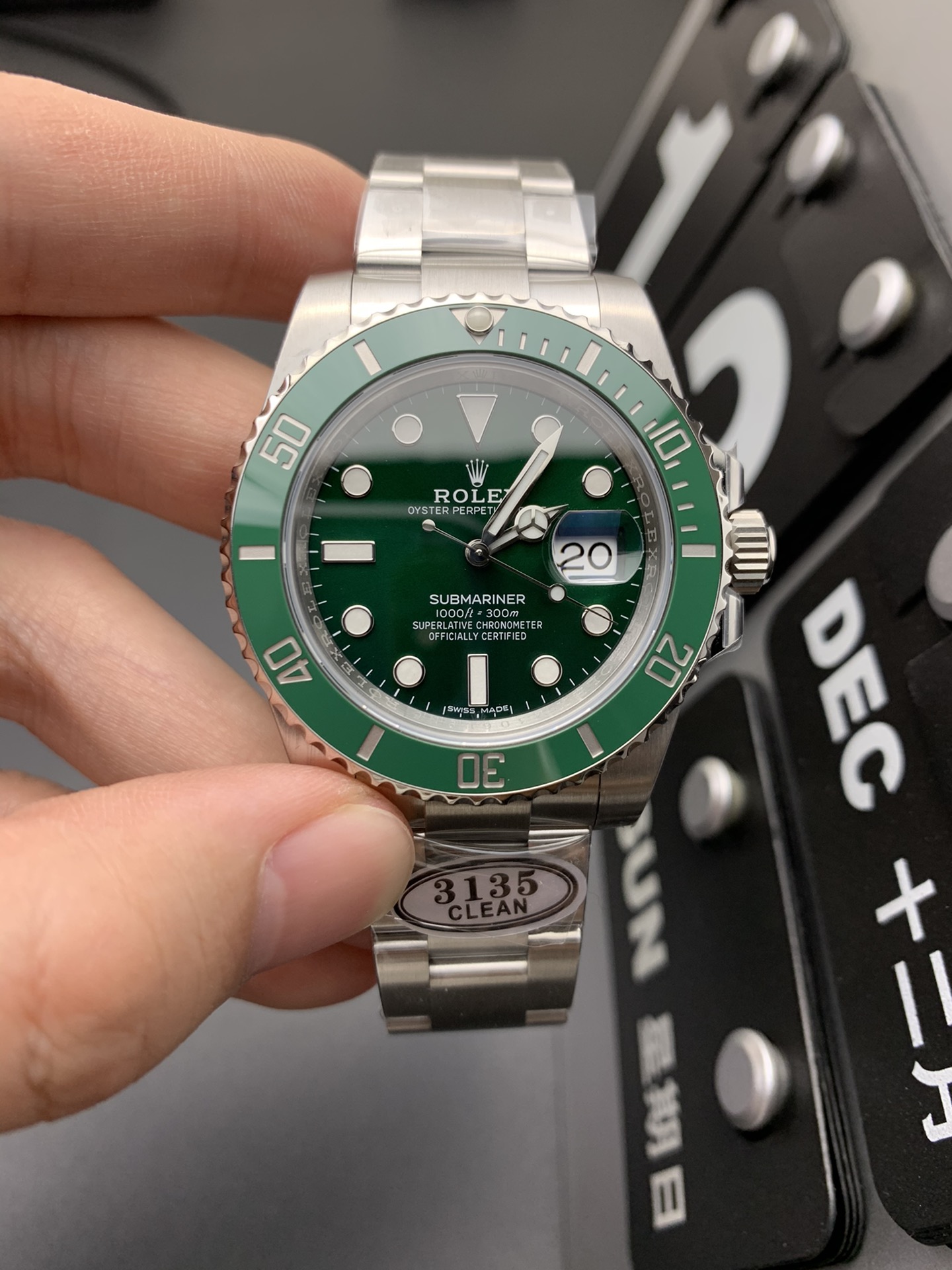 Rolex 3135绿鬼