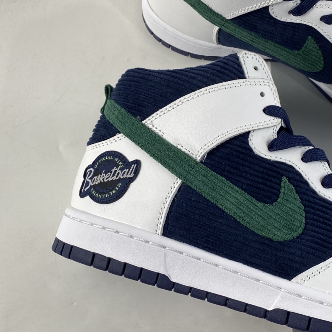 P400 NIKE Dunk High ”Sports Specialties” 海军蓝 灯芯绒高帮休闲板鞋 DH0953-400-莆田鞋,莆田鞋货源,高仿鞋,高仿鞋货源,安福档口,莆田高仿鞋,莆田鞋批发,高仿鞋批发,莆田高仿运动鞋,高仿运动鞋,莆田运动鞋 P400 NIKE Dunk High ”Sports Specialties” 海军蓝 灯芯绒高帮休闲板鞋 DH0953-400