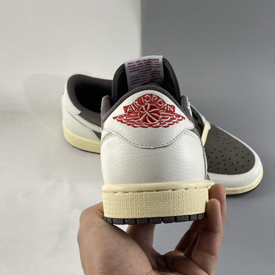 P400 Travis Scott x Nike Air Jordan 1 Low OG”Reverse Mocha”AJ1 DM7866-162