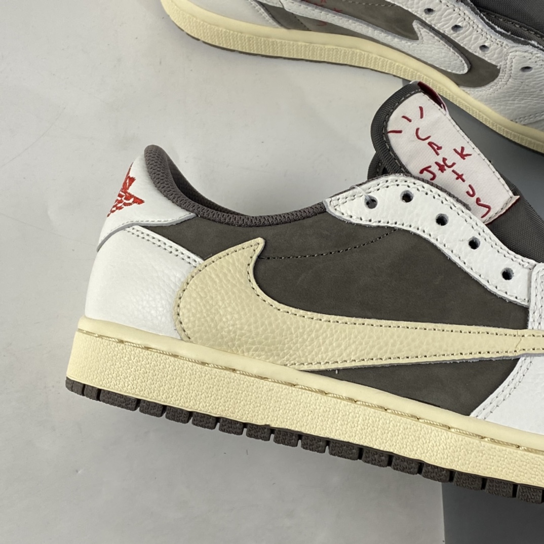 P400 Travis Scott x Nike Air Jordan 1 Low OG”Reverse Mocha”AJ1 DM7866-162