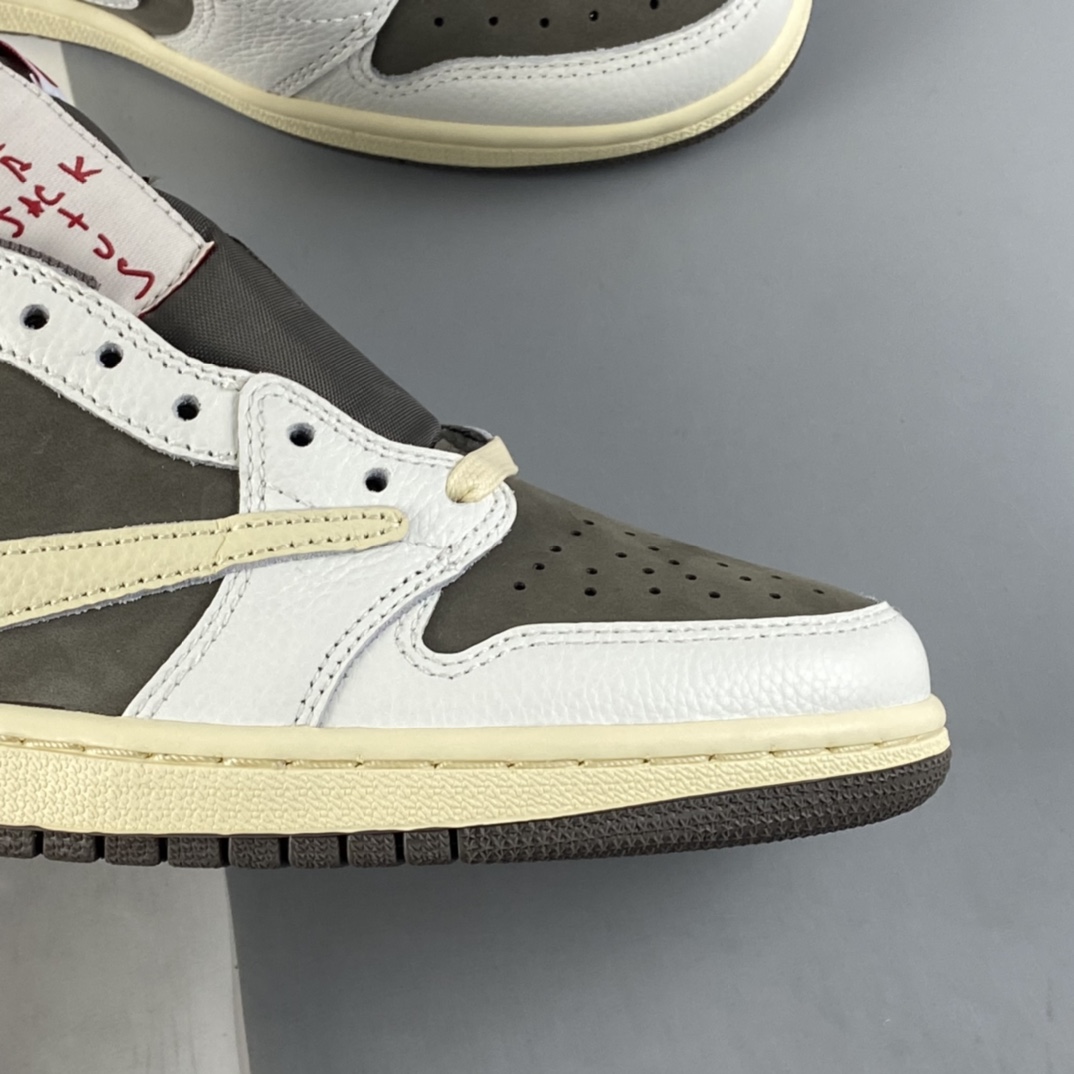 P400 Travis Scott x Nike Air Jordan 1 Low OG”Reverse Mocha”AJ1 DM7866-162