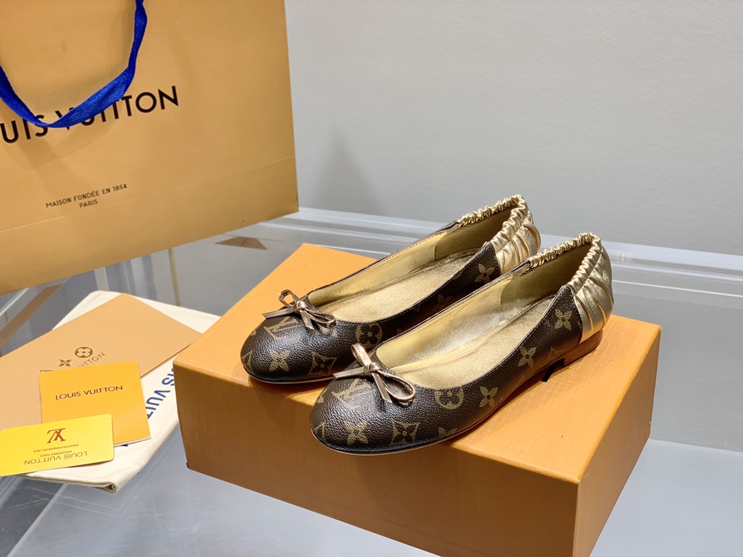 LOUIS VUITTON メリージェーン シンプルでファッショナブル-ハイグレードバージョン