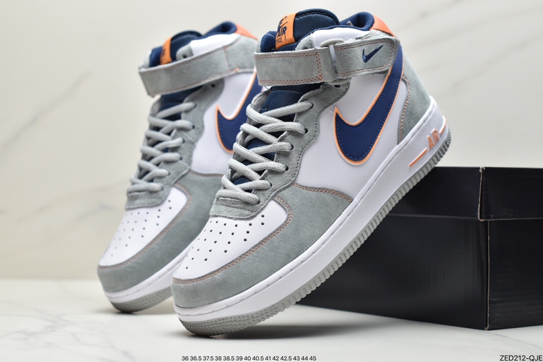 260 耐克Nike Air Force 1 07空军一号中帮百搭休闲运动板鞋CQ5059