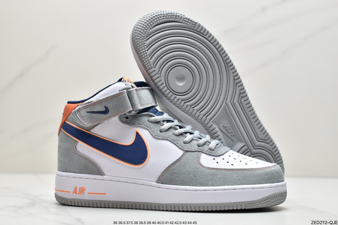 260 耐克Nike Air Force 1 07空军一号中帮百搭休闲运动板鞋CQ5059