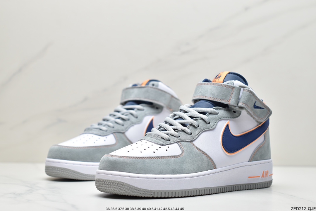 260 耐克Nike Air Force 1 07空军一号中帮百搭休闲运动板鞋CQ5059