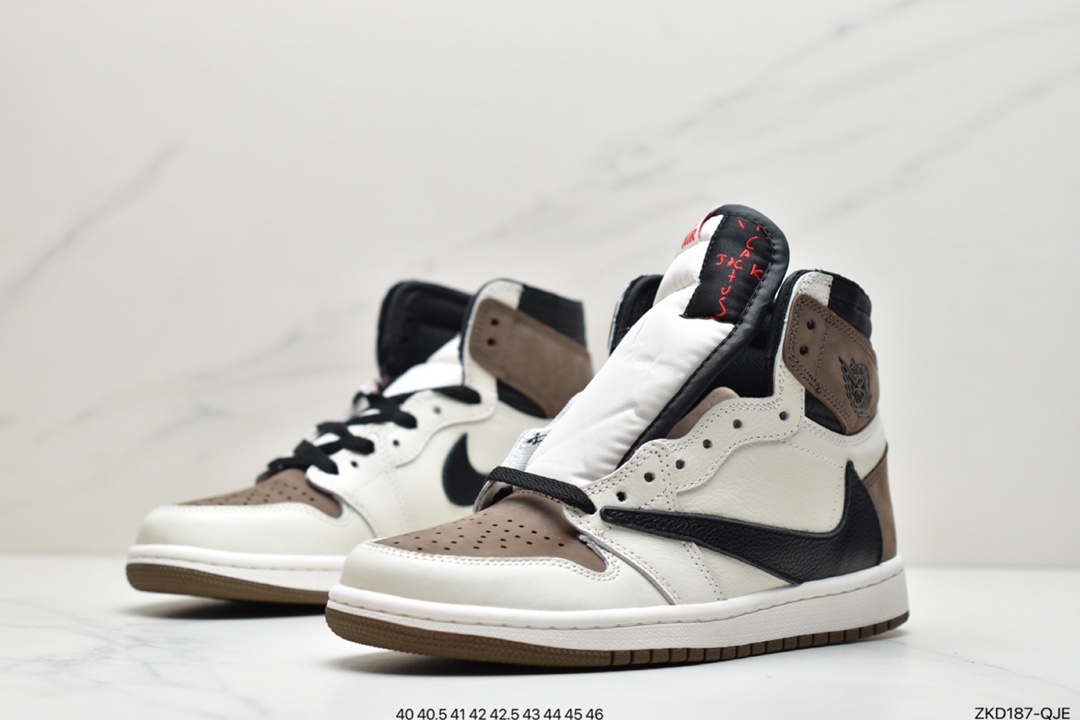 270  Travis Scott x Fragment x Air Jordan 1 High OG SP “Military Blue”闪电倒钩DH3227-105