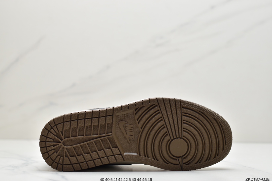 270  Travis Scott x Fragment x Air Jordan 1 High OG SP “Military Blue”闪电倒钩DH3227-105