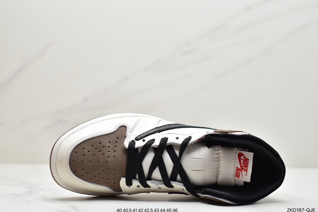 270  Travis Scott x Fragment x Air Jordan 1 High OG SP “Military Blue”闪电倒钩DH3227-105