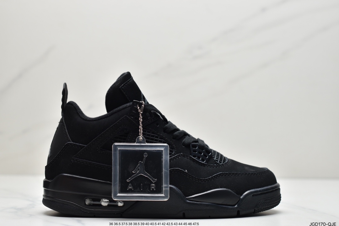 180 Nike Air Jordan 4 Retro GS”Light Smoke Grey”AJ4代中帮复古休闲运动文化篮球鞋CT8527-021