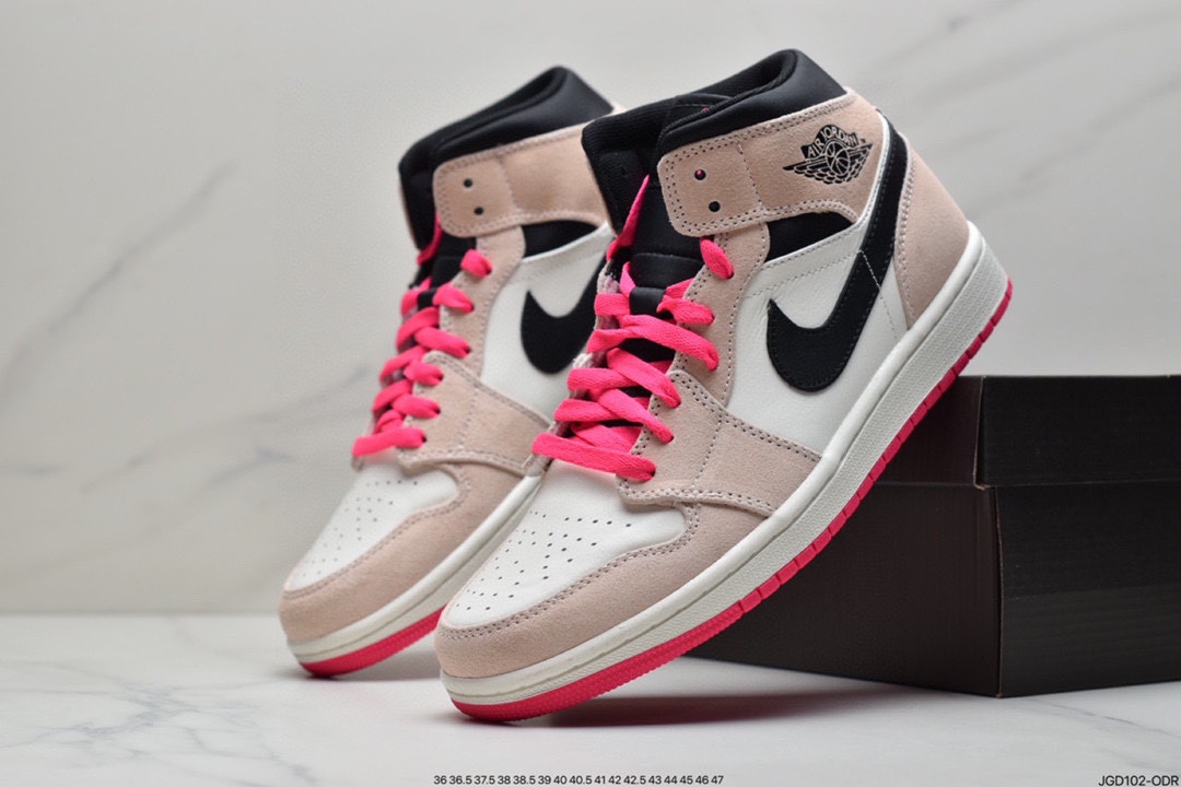 180 头层 Air Jordan 1 mid SE 暗黑丝绸 852542-012