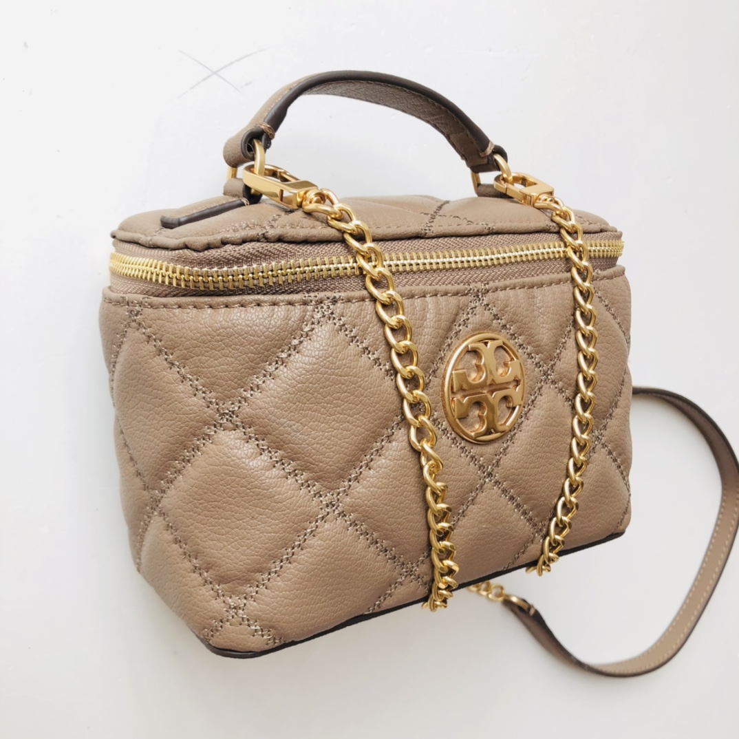 Tory Burch ～款号1820 Tory Burch 护士包 山羊皮化妆盒子