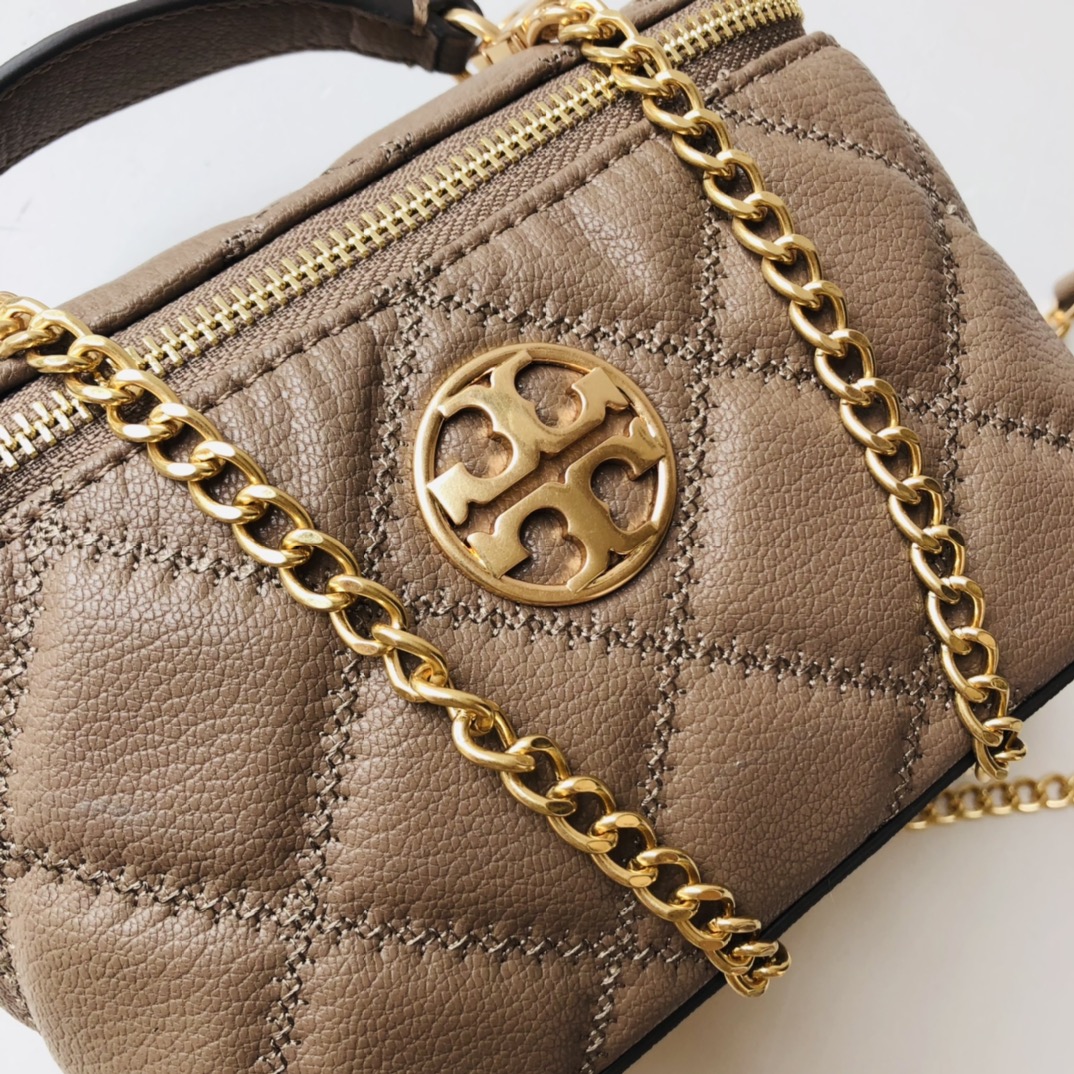 Tory Burch ～款号1820 Tory Burch 护士包 山羊皮化妆盒子