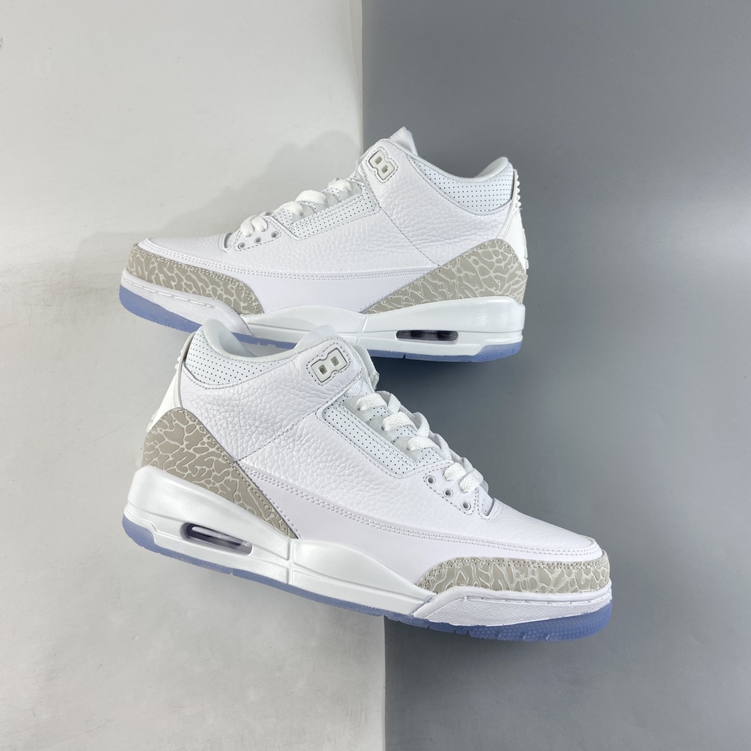 P240  Air Jordan 3 Retro“International Flight” 独立日 迈克尔·乔丹AJ3代中帮复古休闲运动文化篮球鞋 136064-111