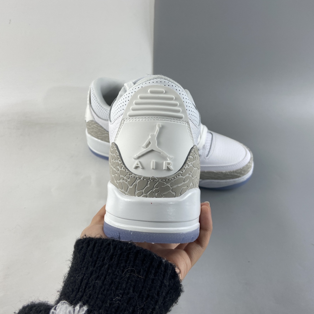 P240  Air Jordan 3 Retro“International Flight” 独立日 迈克尔·乔丹AJ3代中帮复古休闲运动文化篮球鞋 136064-111